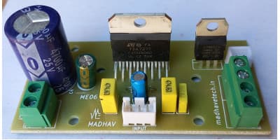 TDA7377 2 Channel 35W 12V High Power Amplifier Board TDA7377 2 Channel 35W 12V High Power Amplifier Board