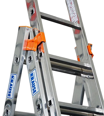 Выгодные скидки на лестницы и стремянки Krause