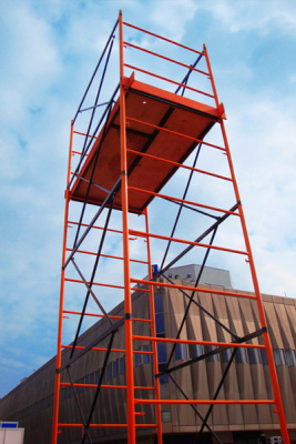Вышка-тура строительная Вектор 7+1 высота 9,8 м