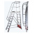 Лестница с платформой VARIO, траверса  2000 10 ст 2,35м 50кг