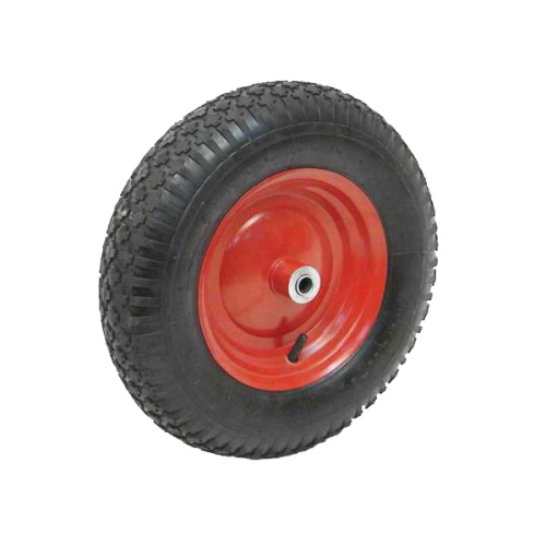 Колесо пневмо к тачке строительной 400мм 4.80.8 без втулки