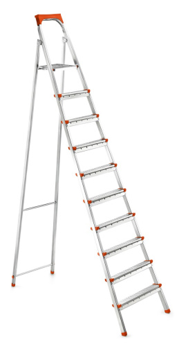 Стремянка Dogrular Ufuk 10 ступеней стальная