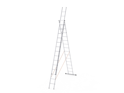 Трехсекционная лестница Dogrular Ufuk Pro 3 х 14 ступеней