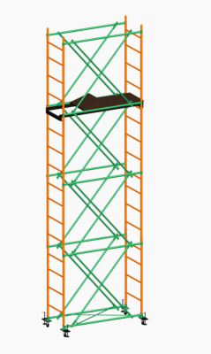 Вышка-тура строительная Спектр 17 ( высота 6,2 м) 1+4