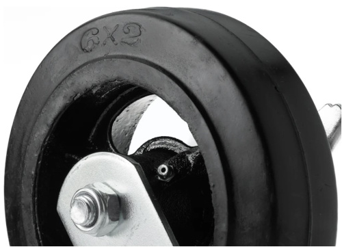 Колесо 63 SCdb поворотное, большегрузное, с торм, d=150/230кг