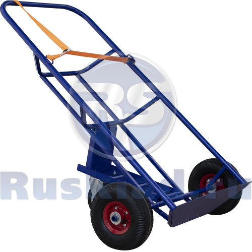 Тележка для перевозки бочек КБ-2, колеса пневмо