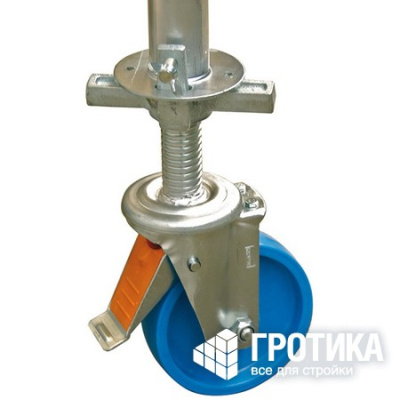 Вышка-тура строительная алюминиевая Clim Tec (Н=4м) 1+1