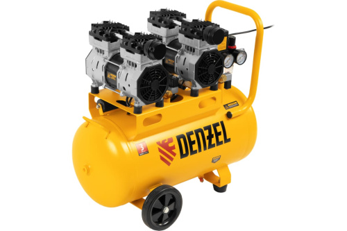 Компрессор безмаслянный малошумный Denzel DLS 1500/50