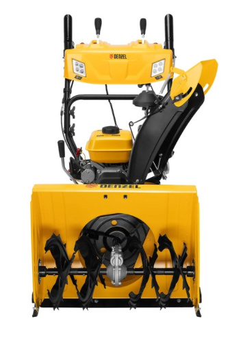 Бензиновая снегоуборочная машина Denzel SBM 610DT PRO, 212cc, гусеницы, эл.старт, блок. дифф. 97657