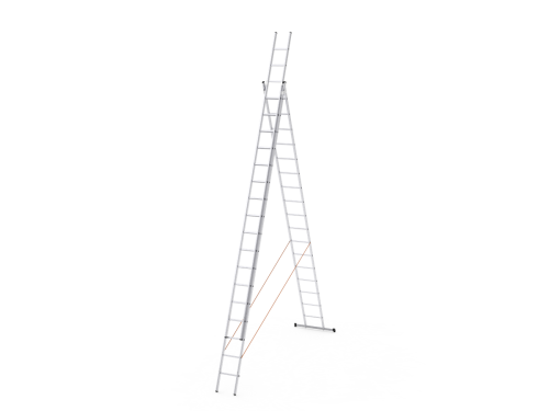 Трехсекционная лестница Dogrular Ufuk Pro 3 х 16 ступеней