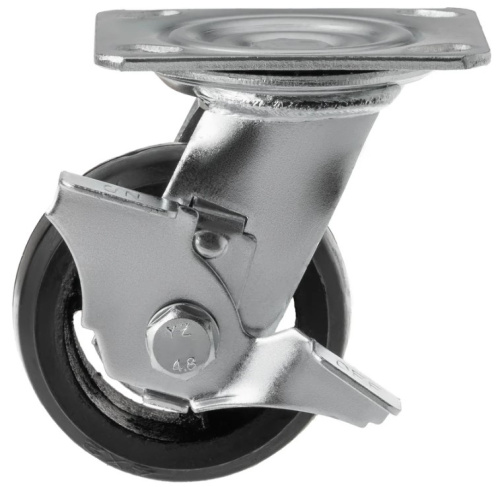 Колесо 42SCdb поворотное большегрузное, с торм. d=100/140кг