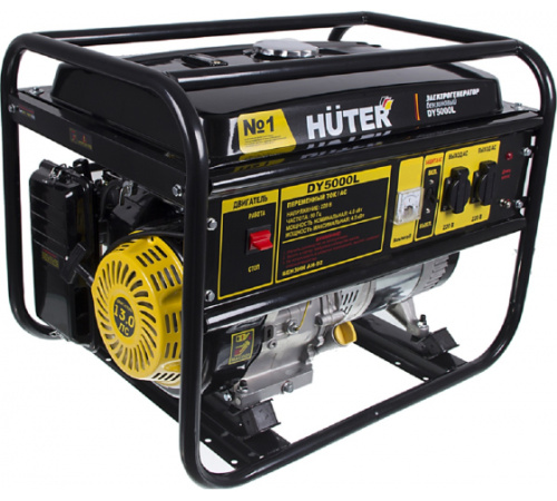 Генератор бензиновый Huter DY5000L