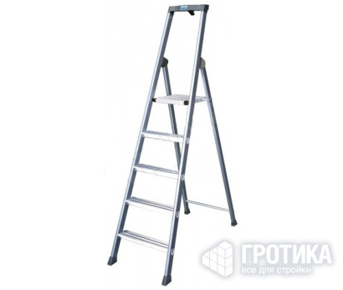 Стремянка Krause SePRO 4 ступени анодированная