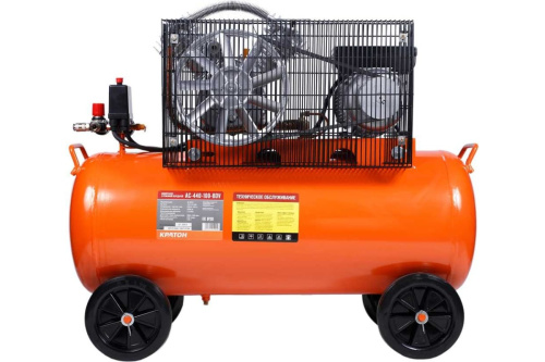 Компрессор масляный с ременным приводом Кратон AC-440-100-BDV