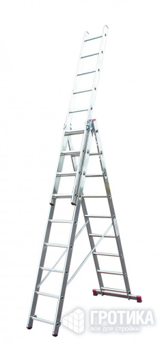 Трехсекционная лестница Krause Corda 3 х 9 ступеней