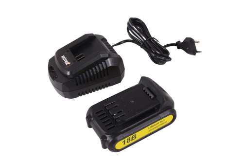 Аккумуляторный триммер Huter GET-20-2Li 70/1/9 (АКБ 2А*ч и ЗУ в комплекте)