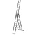 Трехсекционная лестница Alutek3 х 11 ступеней Трехсекционная лестница Alutek3 х 11 ступеней