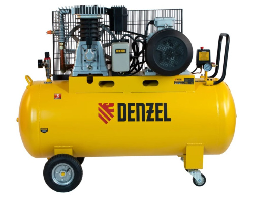Компрессор воздушный с ременным приводом DENZEL BCV5500-T/200