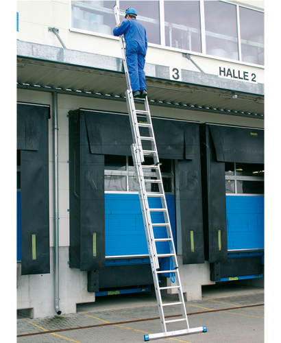 Трехсекционная лестница Krause Stabilo 3x10 ступеней