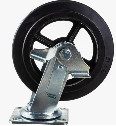 Колесо 85SCdb поворотное, большегрузное, с торм. d=250/300кг