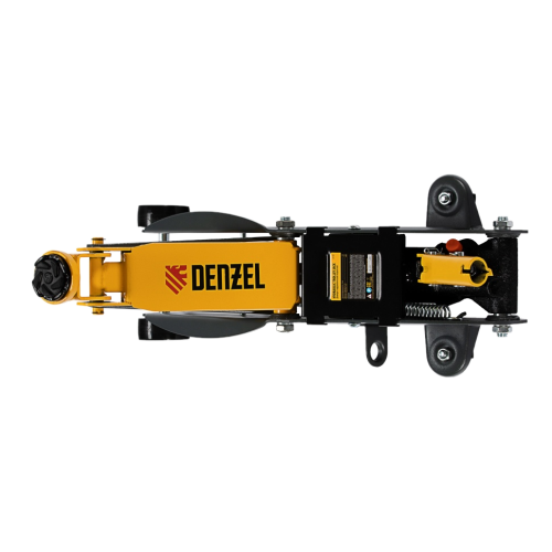 Домкрат гидравлический подкатной с фиксатором 2,8 т, 135-385 мм Denzel арт.51155