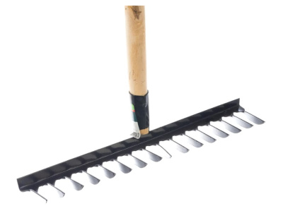 Витые грабли СИБРТЕХ 16 зубьев, 420 мм, с черенком Россия 61763