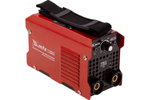 Инверторный аппарат дуговой сварки MTX MMA-220S, 220 А, ПВ60, диам.эл. 1,6-5,0 мм 94392