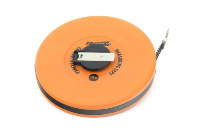 Рулетка геодезическая SPARTA, 20м х12.5мм, лента ПВХ, открытый  корпус SPARTA