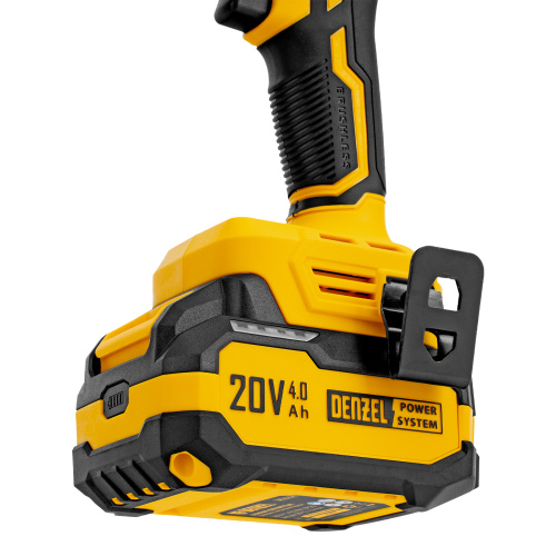 Винтоверт ударный аккумуляторный бесщеточный.Denzel CIDH-BL-20-270