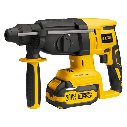 Перфоратор аккумуляторный бесщеточный Denzel RHH-BL-20-28