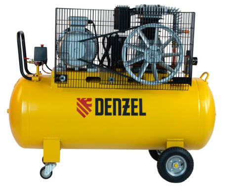 Компрессор воздушный с ременным приводом DENZEL BCV5500-T/200