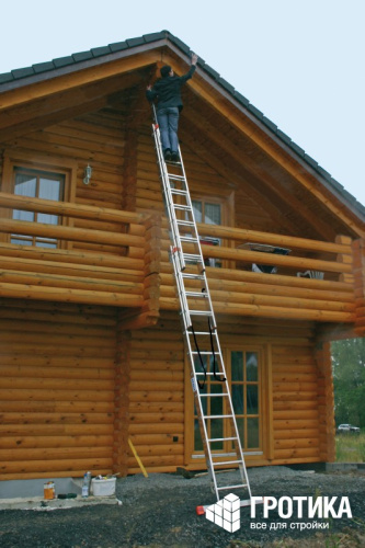 Трехсекционная лестница Krause Tribilo 3 х 8 ступеней