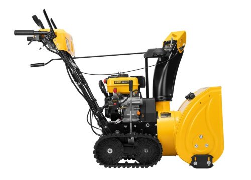 Бензиновая снегоуборочная машина Denzel SBM 610DT PRO, 212cc, гусеницы, эл.старт, блок. дифф. 97657