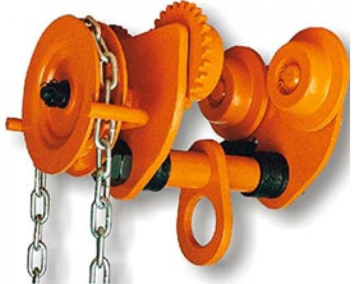 Тележка для тали с цепным приводом GCL 1т.(Н=6м)