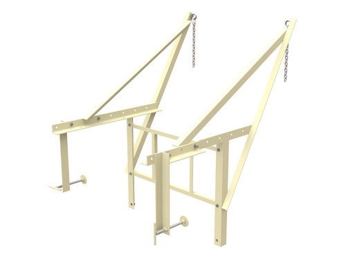 Кронштейн универсальный для мусоропровода МСКУ-600