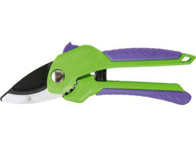 Секатор Palisad 60531 210 мм, с наковаленкой,  шестерен. привод, 2-комп.ручки арт.60531