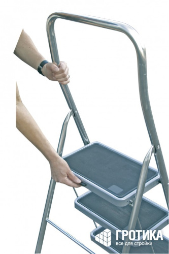 Стремянка Krause Toppy XL 3 ступени алюминиевая