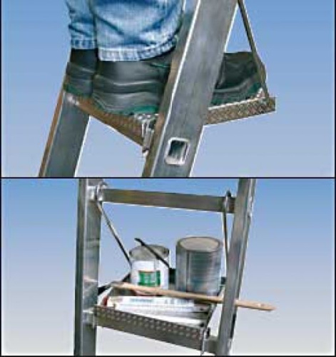 Подножка - полка для лестниц Krause арт. 122063