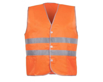 Жилет мужской Сигнальный (оранжевый, XL (52-54)