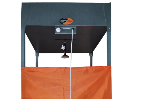 Душ дачный Д-135-П с подогревом Вихрь