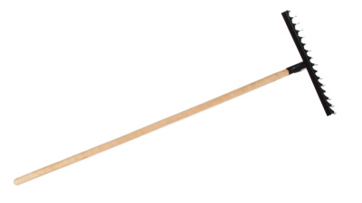 Витые грабли СИБРТЕХ 16 зубьев, 420 мм, с черенком Россия 61763