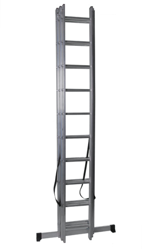 Трехсекционная лестница Alutek 3 х 8 ступеней