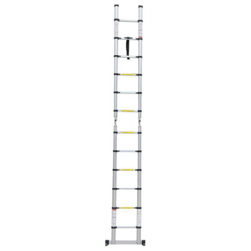 Лестница-стремянка телескопическая МИ 9 ступеней 6,4м