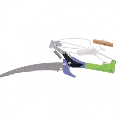 Сучкорез штанговый с пилой, прямой рез, пластиковая тулейка 25 мм Palisad арт.60581