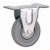 Колесо неповоротное 25 FCg серое