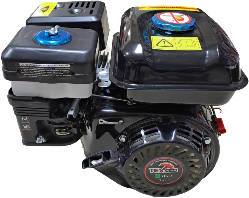 Двигатель бензиновый ТЕХПРОМ ДБ-7, вал 20 мм