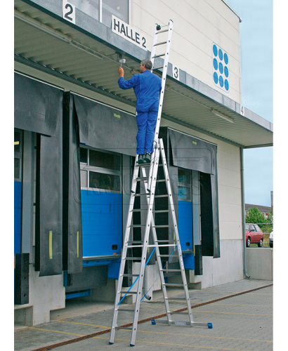 Трехсекционная лестница Krause Stabilo 3x12 ступеней