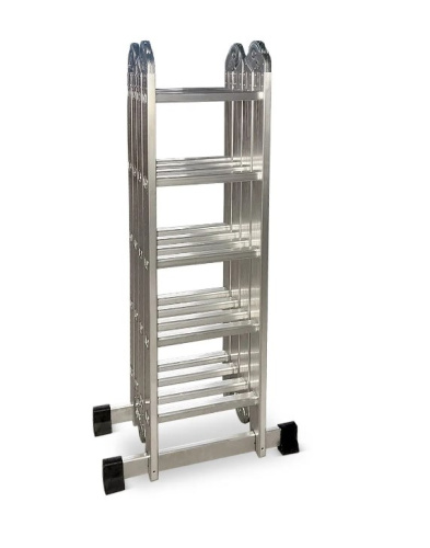 Лестница шарнирная (трансформер) Техпром 5,8 метра 4x5 ступени