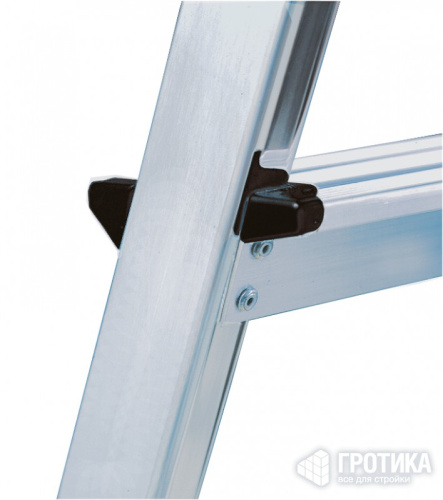 Стремянка Krause Dopplo двусторонняя 3 ступени алюминиевая