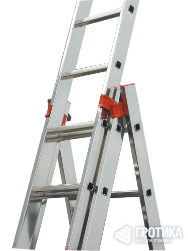 Трехсекционная лестница Krause Tribilo 3 х 8 ступеней